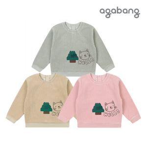 [아가방]젤리골벨로아티셔츠(BEIGE,PINK,MINT) 01P731005