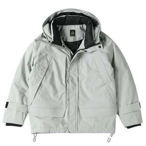 [빠니깔레]MARIO하이넥후드 민트컬러오리털파카 m-icjp65mi