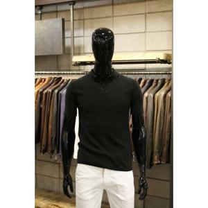 [빠니깔레]MARIO이태리직수입 순면원단면니트 슬림핏반팔카라티 f-hnit11