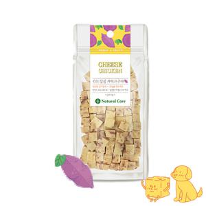 네츄럴코어 치즈앤치킨 달콤한 자색고구마 80g
