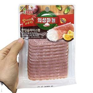 의성마늘 슬라이스햄 60G x 3개 83681