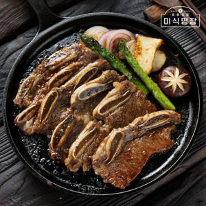 김지영 미식명장 양념 LA갈비 400g 6팩 미국산 초이스등급 한입갈비
