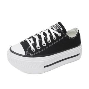 [컨버스 슈즈]컨버스 척테일러 올스타 리프트 더블 스택 로우 플랫폼 키높이 운동화 신발 블랙 A15490C