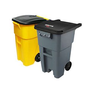러버메이드 이동식 브루트 대형 쓰레기통 (188리터)
