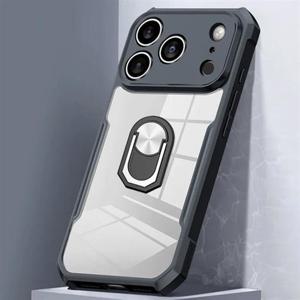 아이폰17 에어 프로 맥스 메탈 링홀더 마그네틱 투명 범퍼케이스