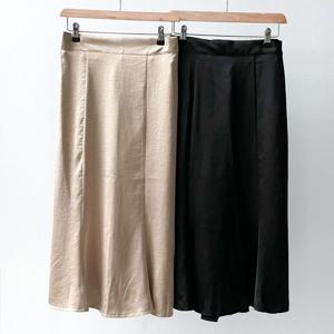 나야홍 / 빅사이즈치마 S564L509 차르르샤틴인어스커트 LT