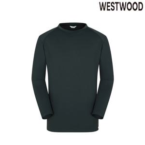[웨스트우드]남성 가을 겨울 히트텍러버 라운드티셔츠 WO3MTTR403