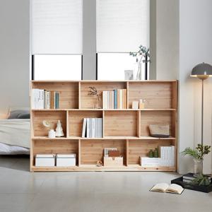 이노센트 브리스 삼나무 원목 2000 가로형 책장 i102416