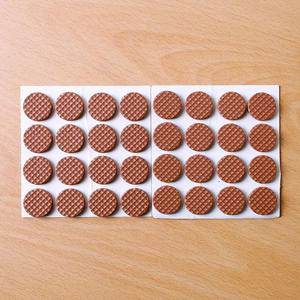 32p EVA 원형 바닥보호패드 1.8cm 의자다리커버 바닥긁힘방지 안전쿠션 의자발캡 안전보호커버 모서리쿠션 바닥보호 소음방지 의자다리커버