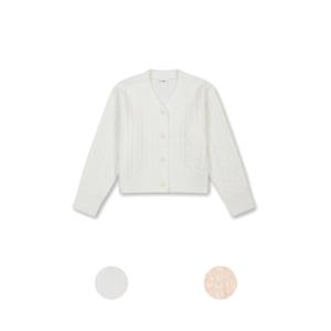 탑텐키즈 MKG1EC2201 여아 울블렌드 케이블 가디건