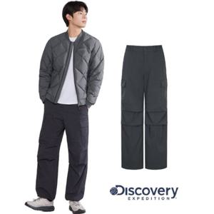 디스커버리 2025F W 겨울 남성 DMPT7K056DGS 파라슈트 기모안감 카고팬츠