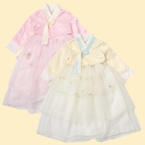 [로엠걸즈(아동)]플라워원피스설추석명절한복RGOW23A1P