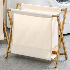 우드픽 패브릭 빨래바구니 접이식 빨래통 생활용품 가정용품 생필품