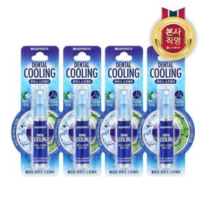 [LG생활건강]페리오 마우스스프레이 6.2ml(아이스쿨) x 4개_1985