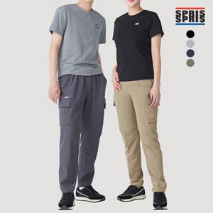 [스프리스][스프리스] 남녀공용 밴딩 카고 팬츠_P31UP5992