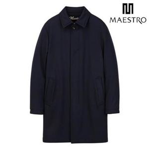 [마에스트로] [25FW][LORO PIANA 원단] 네이비 스톰시스템 다운 트렌치 (MATR5D081N2)