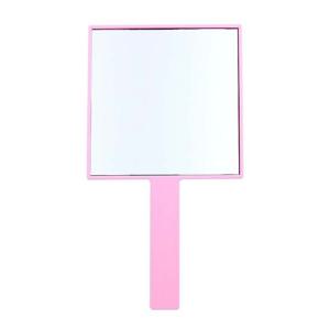 에이브 플라워 사각거울 대(매화 장미)랜덤발송 손거울 꽃모양 화장대 휴대용 네모