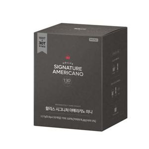 할리스 시그니처 아메리카노 미니(0.9gx130T) 부품 소모품 자재 파츠