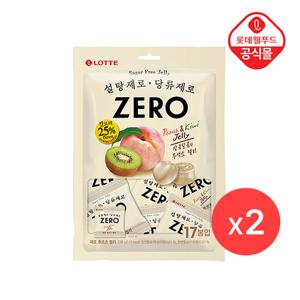 [롯데] 제로 후르츠젤리 238g X 2개입