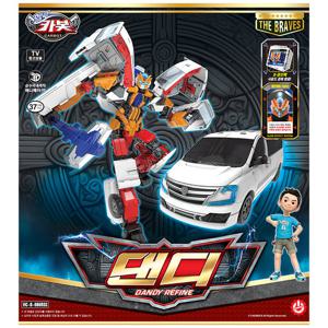 헬로카봇 용사 댄디 리파인 올스타 자동차 변신 로봇