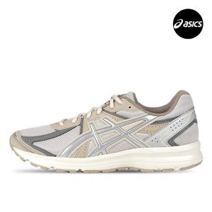 아식스 조그 100S 남자 여성 운동화 오트밀 퓨어 실버 1203A684-250