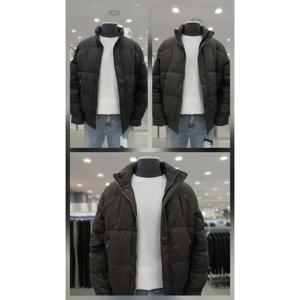 [앤드지]남자 25F/W 덕다운 하이넥 패딩점퍼3종 HLF4JP1001_GN