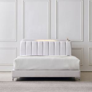 동서가구 비엘로 코모도 원단 호텔 LED 침대 프레임 K DF927031