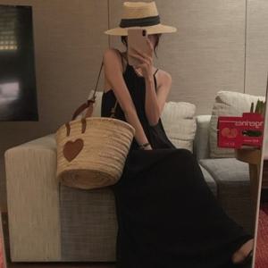 F006673 해외여행 끈나시 바캉스 여신롱원피스 신혼여