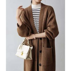 F006947_루즈핏 롱니트 여자가디건