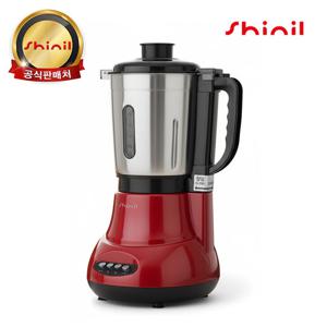 신일 스텐 대형 믹서기 SMX-KB400ST 레드 4.5L 17,100RPM 3단 550W 스텐칼날 2중안전장치