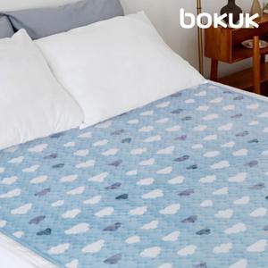 보국 전기매트 극세사 전기요 전기장판 온열매트 더블 침대 캠핑 클라우드