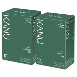 맥심 카누 디카페인라떼 10T X 2개