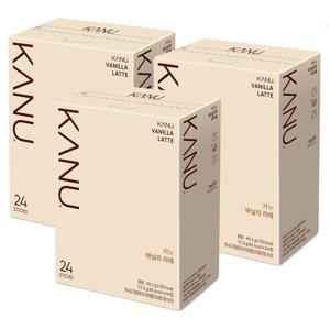 맥심 카누 바닐라 라떼 24T x 3개