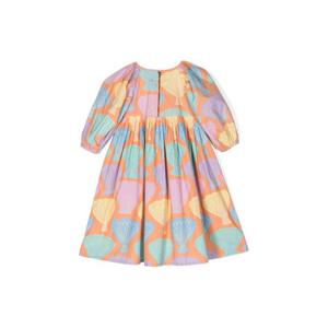 스텔라맥카트니 3%   여아 씨쉘 프린트 퍼프 슬리브 드레스 TU1C41 Z1596 404MC (12-14+) (성인착용가능)