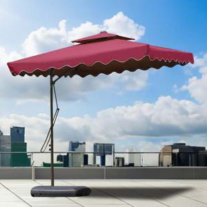 특대형 사각 폴딩파라솔 야외 카페 정원 홀딩파라솔 대형파라솔 카페파라솔 편의점파라솔 테라스파라솔 정원파라솔 옥상파라솔 파라솔그늘막 야외용파라솔