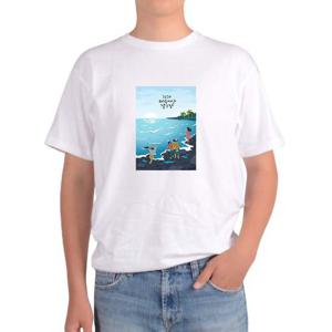 제주도 돌하르방 한라봉 우도 성산일출봉 반팔티