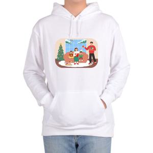 후드티 가족 family 성탄절 가족화목 따뜻한 커피한잔