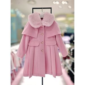 [프랜치켓] 여아키즈겨울코트 핑크 케이프 C/T Q56DAC010P1