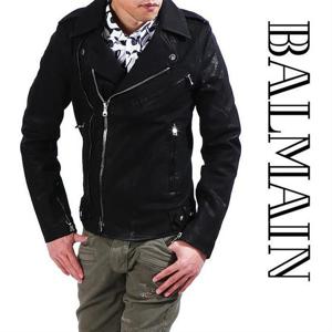 발망 S5HT245C710W 176 왁싱 라이더 자켓