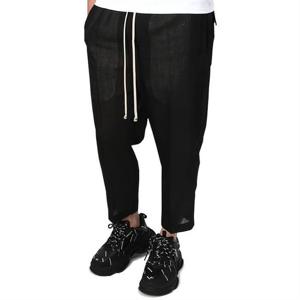 릭오웬스 RU21S6395 WG 09 드로스트링 크롭팬츠