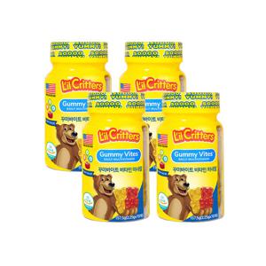 릴크리터스 꾸미바이트 어린이 비타민 70구미 4병