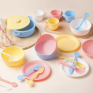 파스텔 주방식기세트 28pcs /소꿉놀이 주방놀이