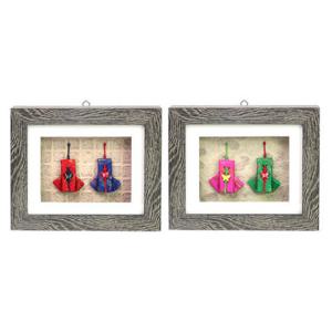 [박씨상방] 수공예 쌈지주머니 엔틱액자