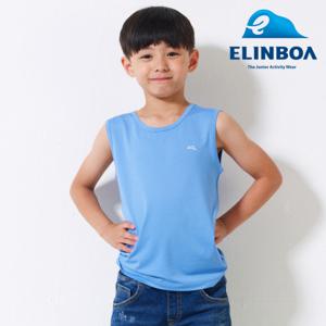 [엘인보아] 남아 기능성 쿨런닝_블루 (항균/흡습속건/UV차단)