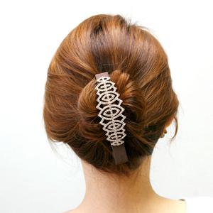 [바이진주리본] 하프왕집게핀 / 올림머리 / 업스타일헤어