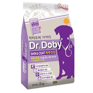 닥터도비 강아지피부사료 2kg 스킨앤코트 가수분해