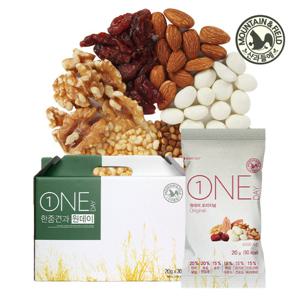 [산과들에] 하루견과 원데이오리지널 30봉 견과류 선물세트