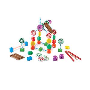 (러닝리소스)LER5020과자집만들기/보드게임/과자집/건축놀이