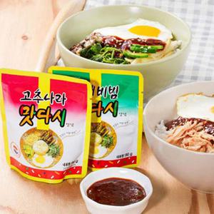 [추억의 소스] 산채비빔 맛다시 90gX10개