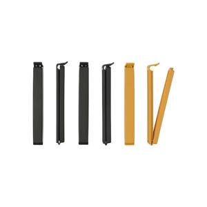 이케아 BEVARA 베바라 밀봉클립 14cm 6p 세트/봉지집게/과자집게